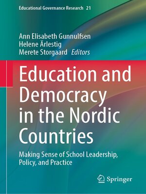 cover image of Education and Democracy in the Nordic Countries